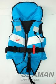 Flotteur en nylon blanc de flottabilité d'enfant de gilet de sauvetage de loisirs de mode de la couleur 210D/420D de bleu marine