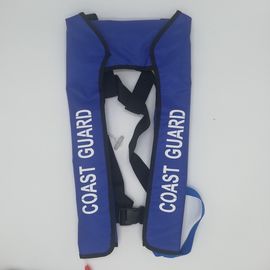 la garde côtière de bleu marine 150N Inflatable Life Jacket avec le cylindre du CO2 33g