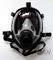 Masque de gaz de plein visage de silicone de lutte contre l'incendie pour le masque protecteur de l'appareil respiratoire SCBA