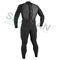 Wetsuits noirs d'équipement de sports aquatiques pour nager/surfer/naviguant au schnorchel