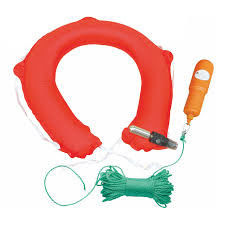 Ligne jetant la balise de vie gonflable Ring Water Safety Inflatable Lifebuoy