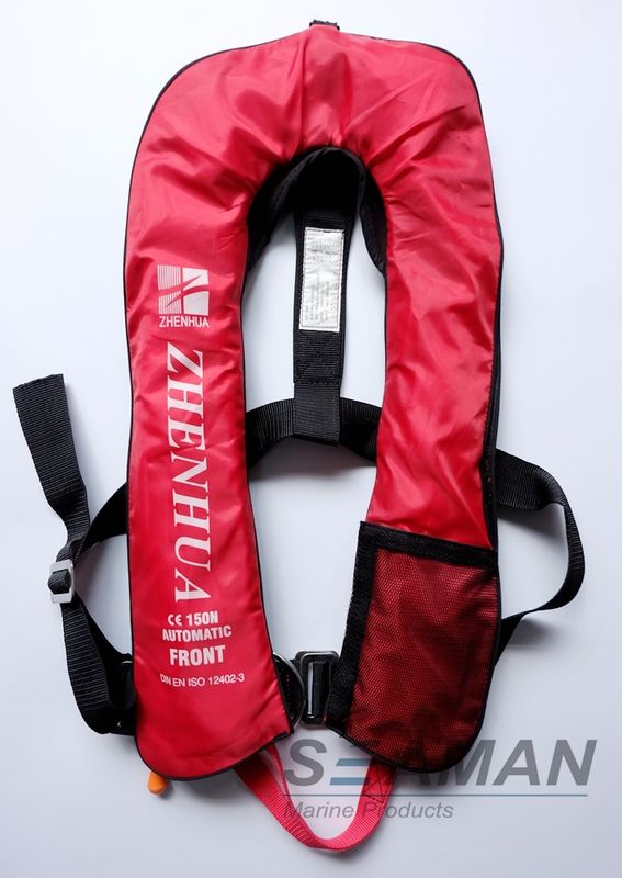 ZHENHUA 150N gilet de sauvetage gonflable ISO12402-3 Lloyd's Register Certificat CE