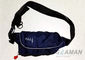 Marine Inflatable Life Jackets 150N Auto / Manual Start Navy Blue Inflatable Waist Belt